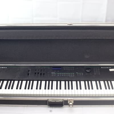 Vintage Kurzweil PC88 Performance Controller Keyboard 88 Keys with Hard Case, Power Supply & Pedal