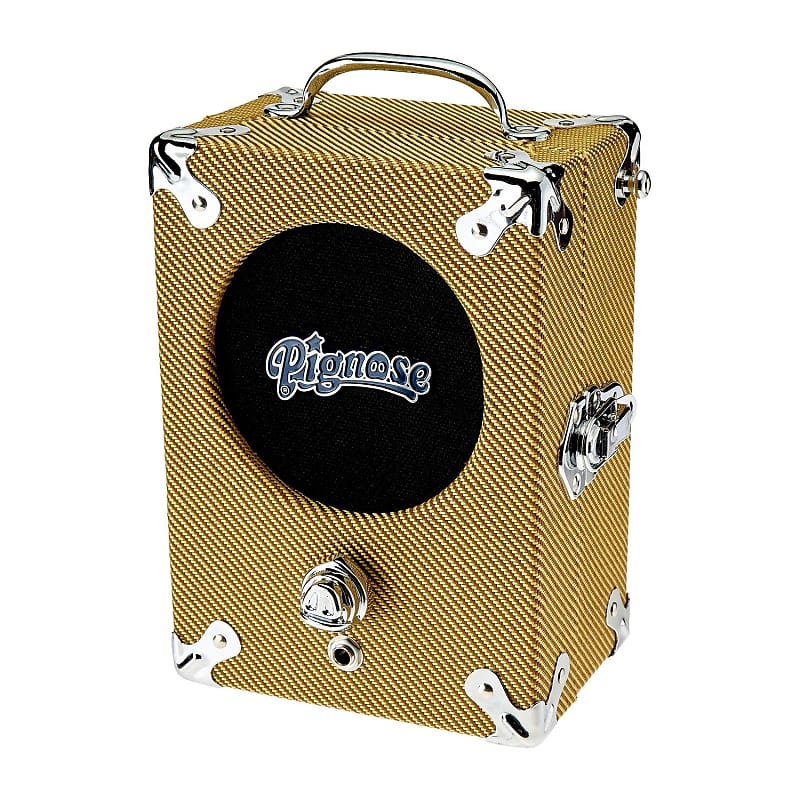 Pignose Amps 7-100 T 5-Watt 1x5" Portable Guitar Combo Amp, Limited-Edition Tweed image 1