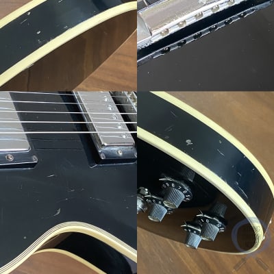 Greco Guitar, Ebony (Black), Vintage 1976, Made In Japan Greco Guitar, Ebony (Black), Vintage 1976, Made In Japan