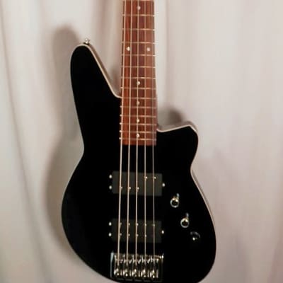 Reverend Mercalli 5 Midnight Black 5-string electric bass image 1