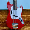 Vintage 1974 Fender Mustang Bass Dakota Red