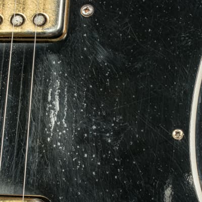 Ovation Vintage 1970's Preacher Deluxe Electric Guitar, Black w/ Original Case x2710 (USED) image 16