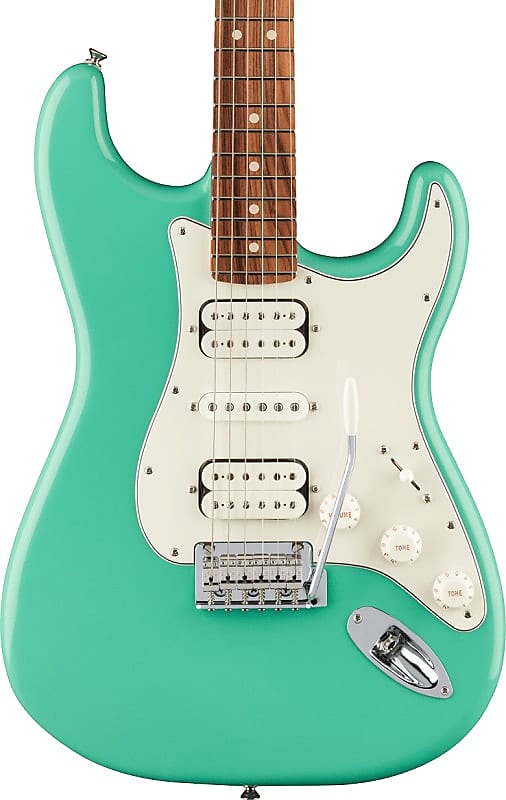 Fender Player Stratocaster HSH Electric Guitar. Pau Ferro Fingerboard, Sea Foam Green image 1