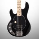 Sterling by Music Man Ray4 StingRay Electric Bass Guitar, Left Handed, Black