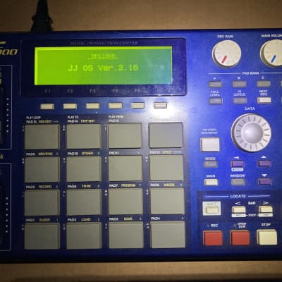AKAI MPC1000 MUSIC PRODUCTION CENTER W/UPGRADED RAM (256MB), JJOS 3.16 INSTALLED, BOSS FS-5U FOOTSWITCH, CABLE & ORIGINAL MANUAL