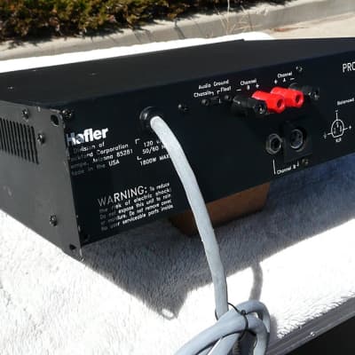 HAFLER PRO5000 Professional Power Amplifier- Made in USA - PV