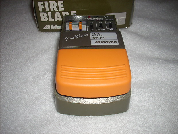 Maxon AF-F1 Fireblade Auto Filter Effects Pedal | Reverb