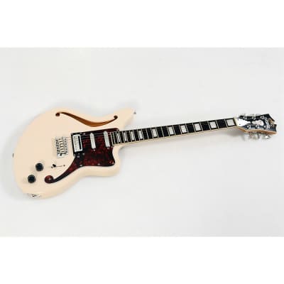 Immagine D'Angelico Premier Series Bedford SH Limited-Edition Electric Guitar with Tremolo Regular Champagne - 1
