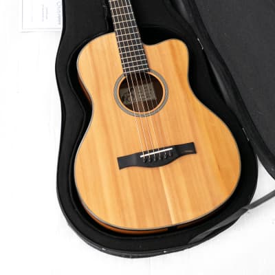 2011 Colin Keefe Rowan Pro Acoustic Guitar in Natural image 7