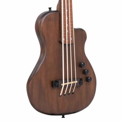 Gold Tone ME-BassFL Fretless 23-Inch Scale Solid Body Electric Microbass with Padded Gig Bag image 1