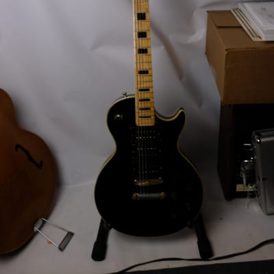 1970s Aims Les Paul Custom Gibson 3 pickup Maple Fretboard  Rare Japan LP image 4