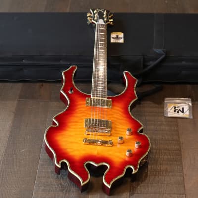 Minarik Guitars Samhain Electric Guitar Cherry Sunburst + OHSC for sale