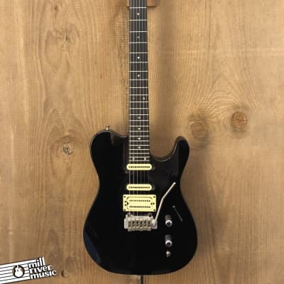 Carvin TL60T Singlecut Tele-Style Electric Guitar Black c. 2003 w/ OHSC image 2
