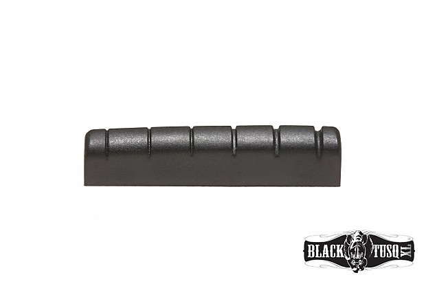 Graph Tech PT-6010-00 BLACK TUSQ XL 1-7/16" E-to-E Slotted Gibson-Style Guitar Nut image 1