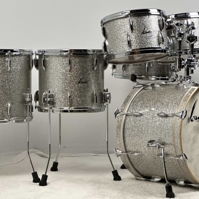 Sonor 20/10/12/13/14/16/6.5x14" Vintage Series Drum Set - Silver Sparkle image 2