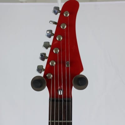 Used Samick SUPER STRAT 90S Electric Guitars Red image 3