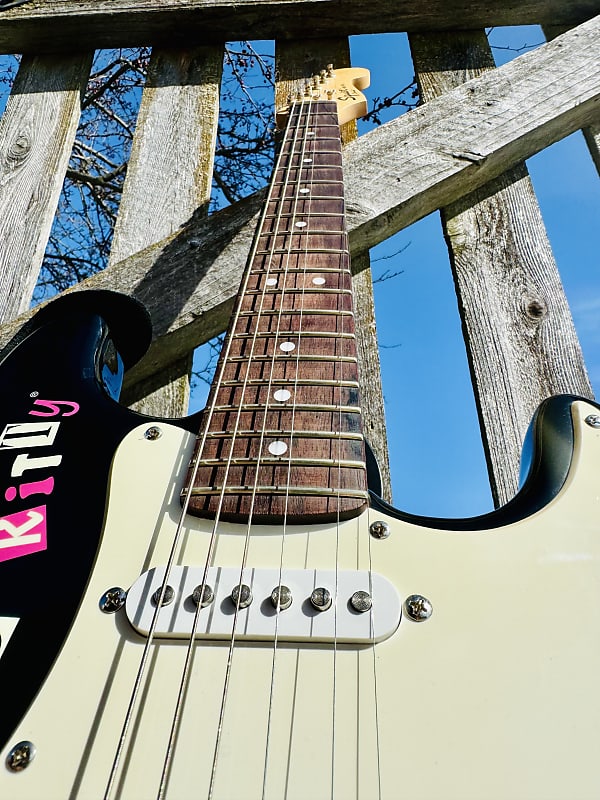 Squier Hello Kitty Mini Stratocaster | Reverb