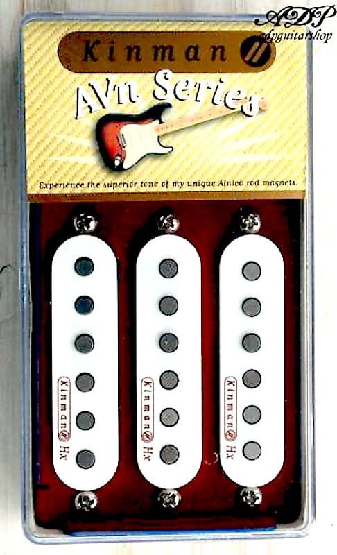 Kinman Blues Av 62 Left handed pickup Set