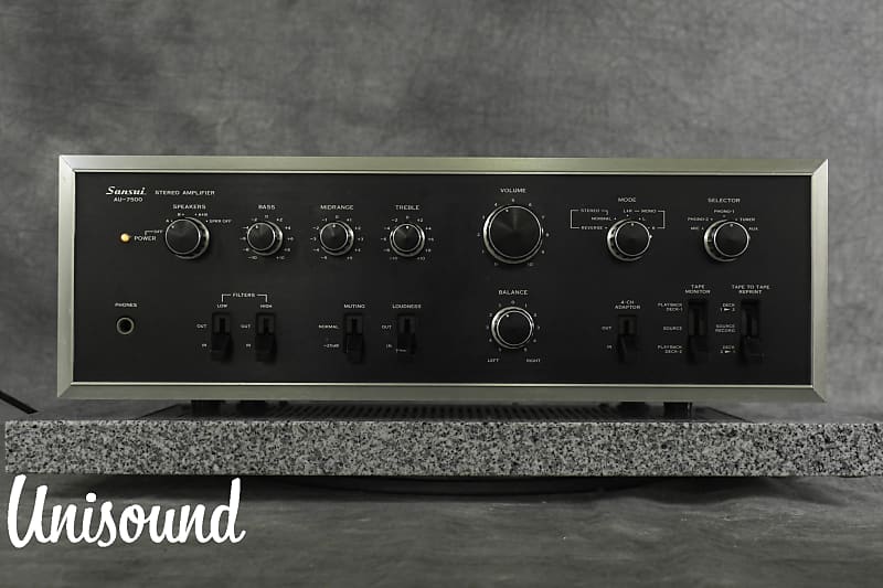 Sansui AU-7500 Stereo Integrated Amplifier in Very Good Condition.