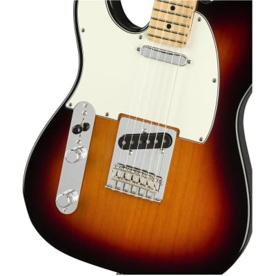 Fender Player Telecaster Left-Handed Electric Guitar, Maple Fingerboard,  3-Color Sunburst image 9