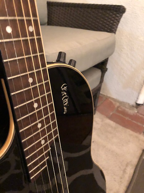 Left Handed Epiphone Chet Atkins SST 1999 Black Lefty | Reverb