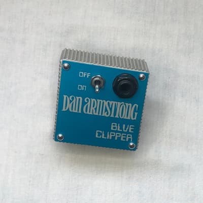 Vintage Dan Armstrong Blue Clipper guitar effect owned by Alphonse Mouzon for sale