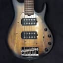 Like New! Sterling StingRay Ray35HH 5 String Spalted Maple Top, Roasted Maple Neck. Like New!