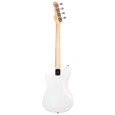 G&L Made to Order Fallout Bass - Fallout Bass - 30" scale - White with white peral PG - 8.7 pounds - CLF2210103 image 5