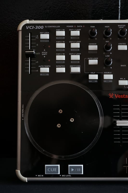 Vestax VCI-300 USB Rane Serato Itch DJ Mixer Scratch Controller