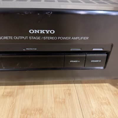 Onkyo M-501 2 channel stereo power amplifier image 2