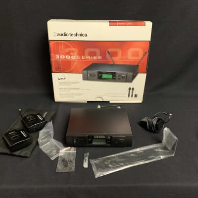 USED Audio Technica 3000 Series Wireless Handheld System Reverb