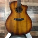 Breedlove Pursuit Exotic S Concerto Tiger's Eye Acoustic/Electric Guitar, Free Ship, 685