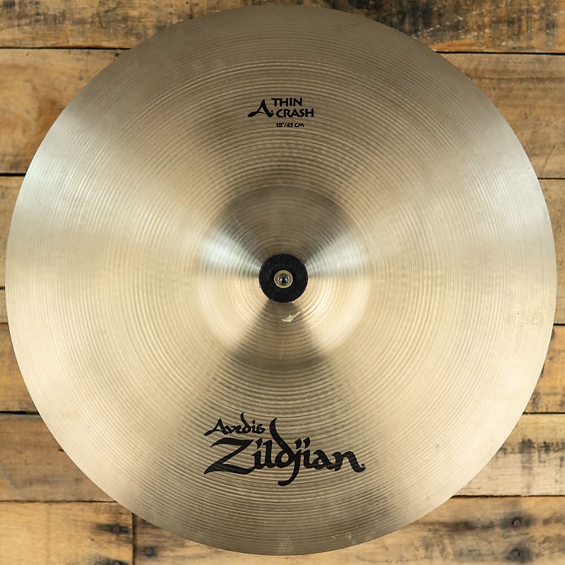 Zildjian 18" A Series Thin Crash Cymbal 1982 - 2012 image 2