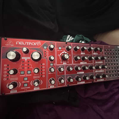 Behringer Neutron Paraphonic Analog and Semi-Modular Synthesizer 2018 - Present - Red
