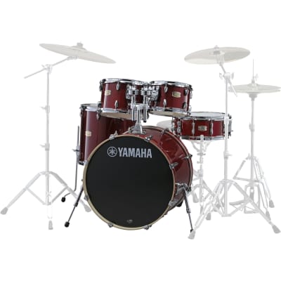 Yamaha Stage Custom Birch 5-Piece Shell Pack - Cranberry Red