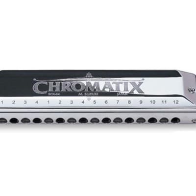 Suzuki SCX-48-F Deluxe Chromatic Harmonica F image 2