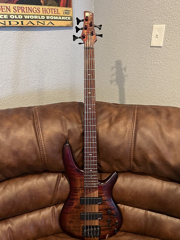 Ibanez SR 875 Brown Topaz Burst Reverb