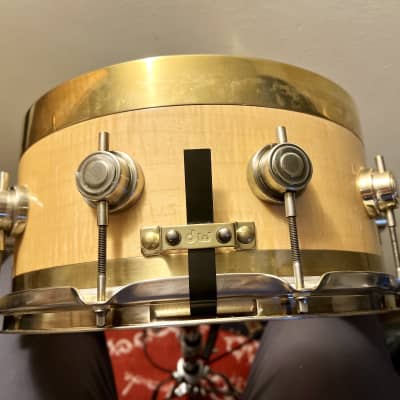 DW Collector's Series  Brass Edge 7x14" Snare Drum  2000s image 4