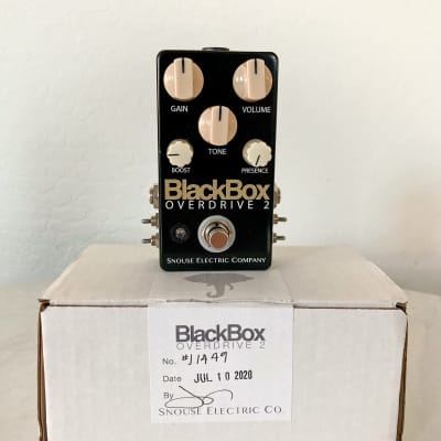 Snouse Black Box Overdrive 2 Stage Pro Mod | Reverb
