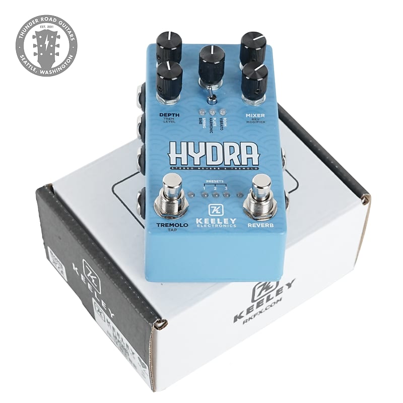 Keeley Hydra Stereo Reverb & Tremolo