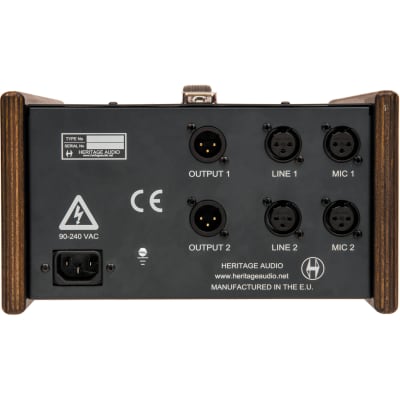 Heritage Audio DTT-73 Dual Tabletop Microphone Preamp image 3
