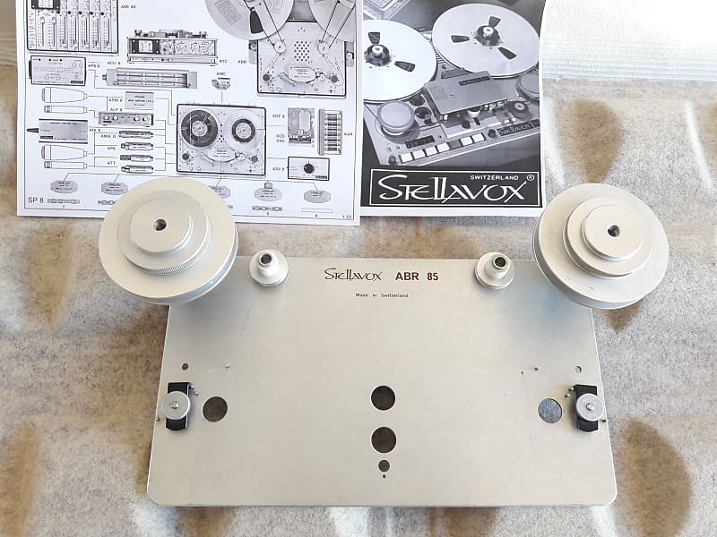 ABR 85 Stellavox Large Reel Adaptor Kit • Complete Set | Reverb France