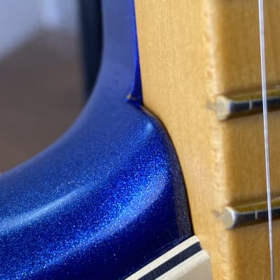 Fender American Ultra Stratocaster Left-Handed with Maple Fretboard - Cobra Blue image 22