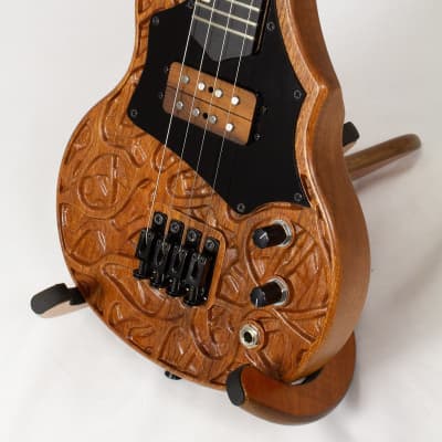 Sparrow 3D Carved Roots Tenor Steel String Electric Ukulele (Built to order, ships in 14 days) image 3
