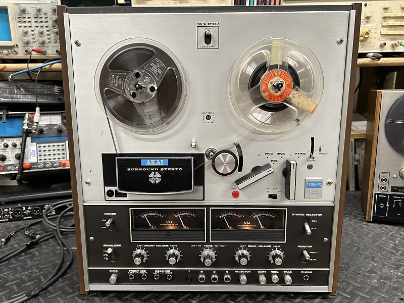 Akai 1800DSS 7" 4 channel quadraphonic reel to reel tape Reverb