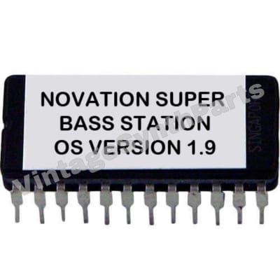 Novation Super Bass Station - Latest OS v 1.9 Eprom Upgrade Update Firmware Rom