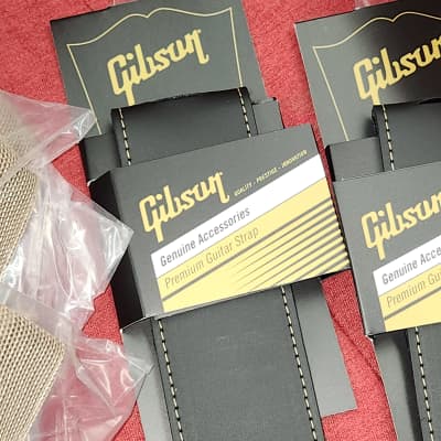 Mint Gibson guitar strap Split Diamond design model Assdblk - Black image 2