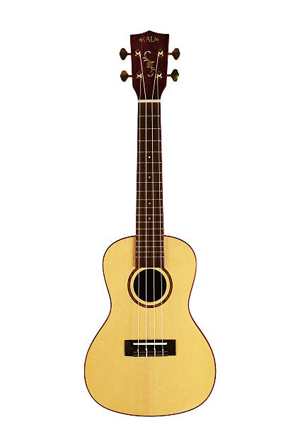 Kala KA-ASOV-C Solid Ovankol Spruce Top Concert Ukulele image 1