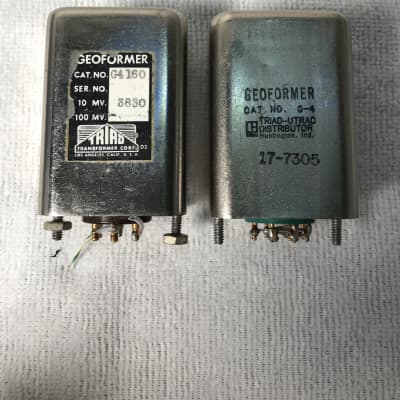 A pair of Triad HS56 HS 56 PULTEC input transformers