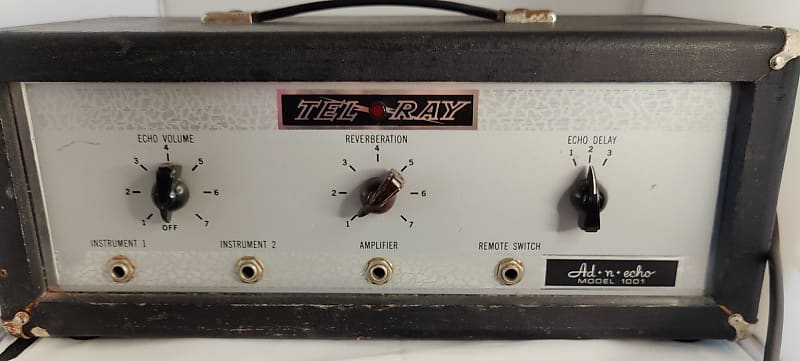 Tel-Ray Ad-N-Echo Oil Can Delay 1960s | Reverb